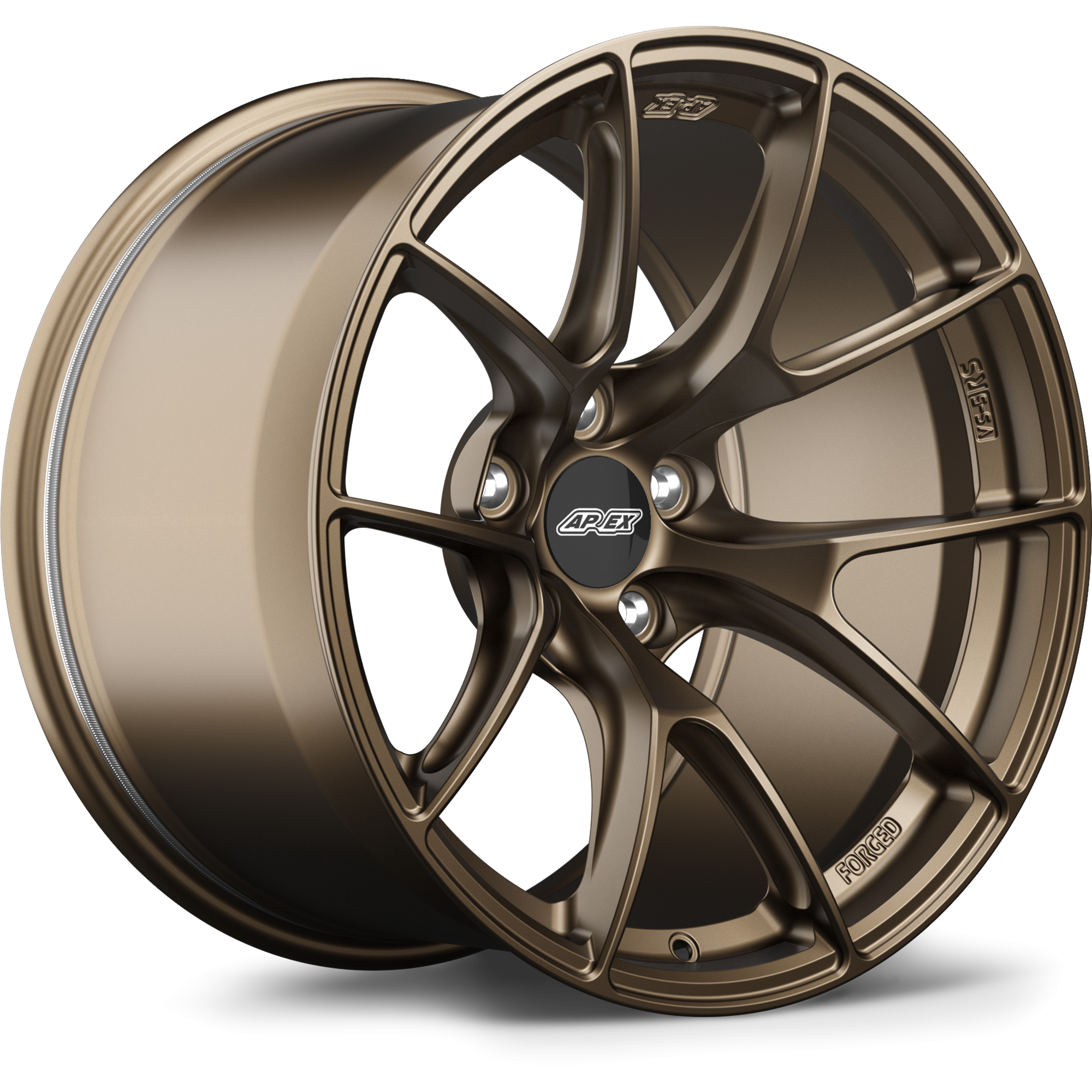 Apex VS-5RS Forged Alloy Wheel 18x10.5 ET15 5x114.3 Satin Bronze 66.1mm CB