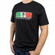 Skunk2 Racing T-Shirt Mexico Flag Mens Black