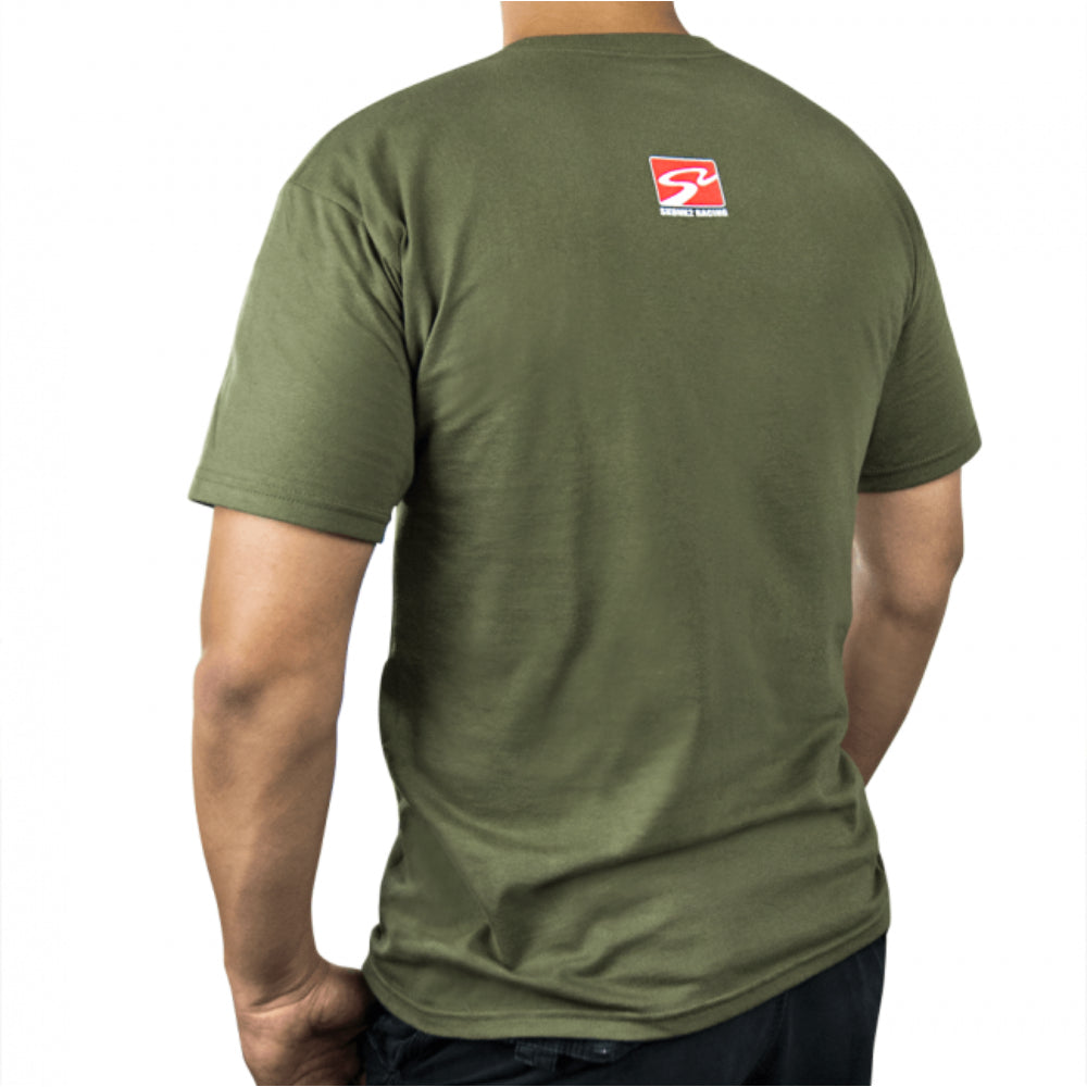 Skunk2 Racing T-Shirt Haters Gon' Hate Men's XXXL Green
