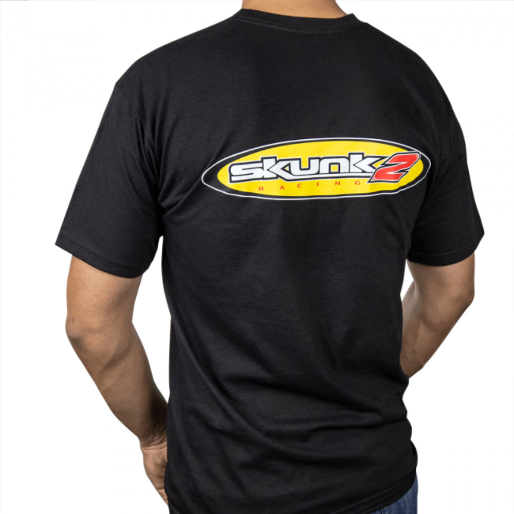 Skunk2 Racing T-Shirt Retro Style Men's Black
