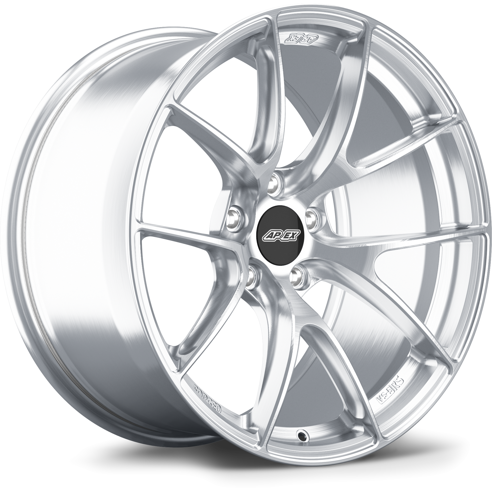 Apex VS-5RS Forged Alloy Wheel 19x11 ET26 5x114.3 Brushed Clear 70.5mm CB