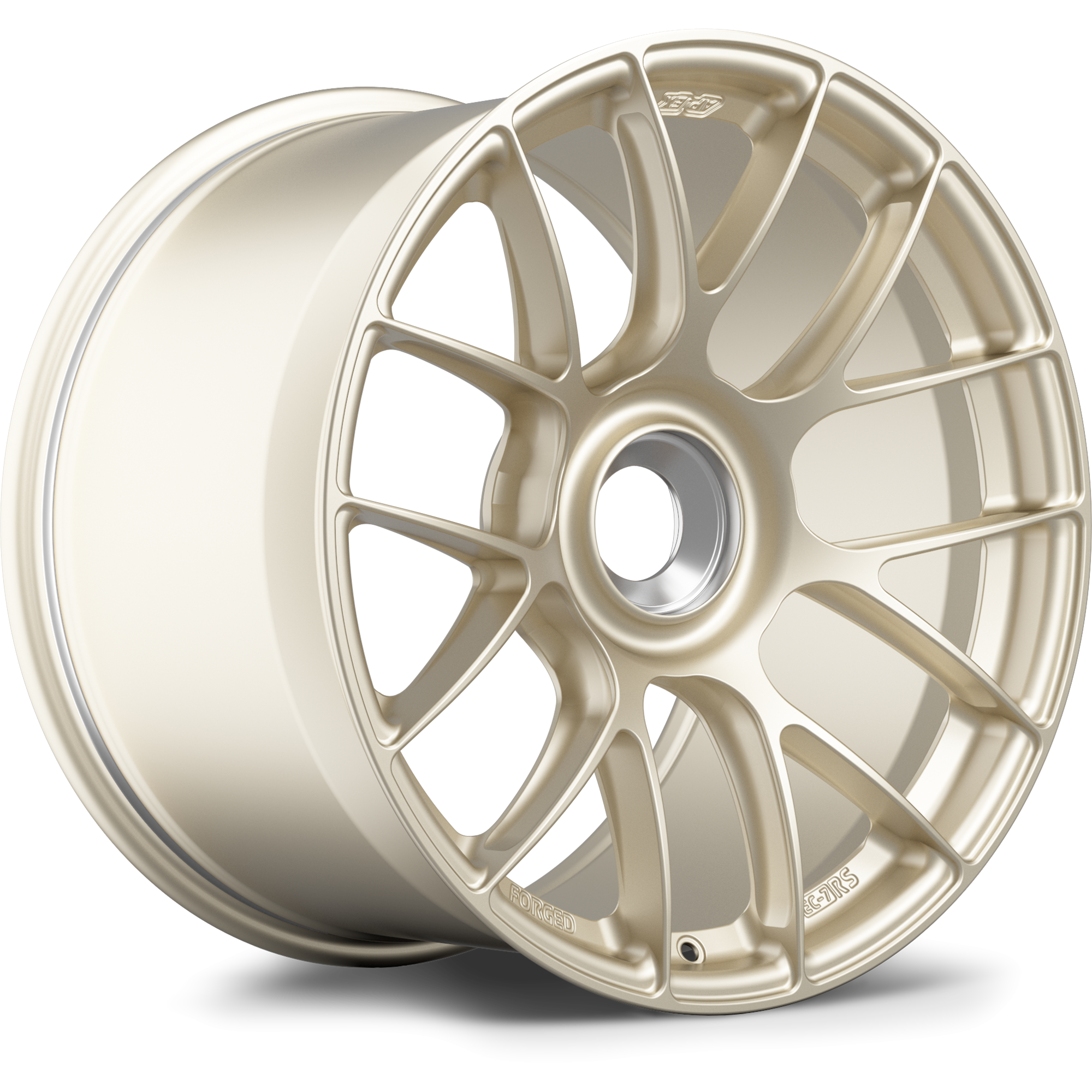 Apex EC-7RS Forged Alloy Wheel 19x12 ET46 PSCL Motorsport Gold 101mm CB