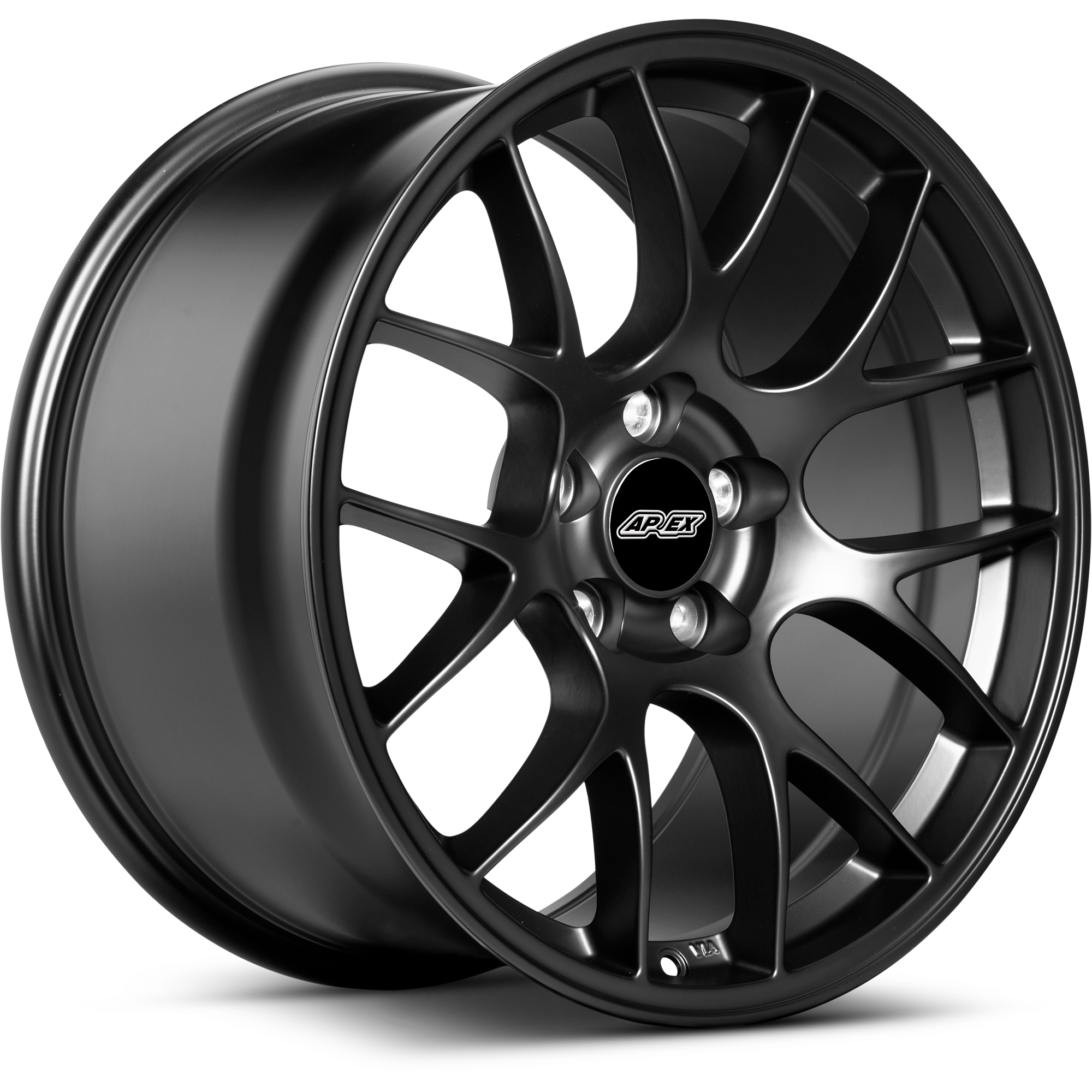 Apex EC-7 Alloy Wheel 18x9 ET31 5x120 Satin Black 72.56mm CB