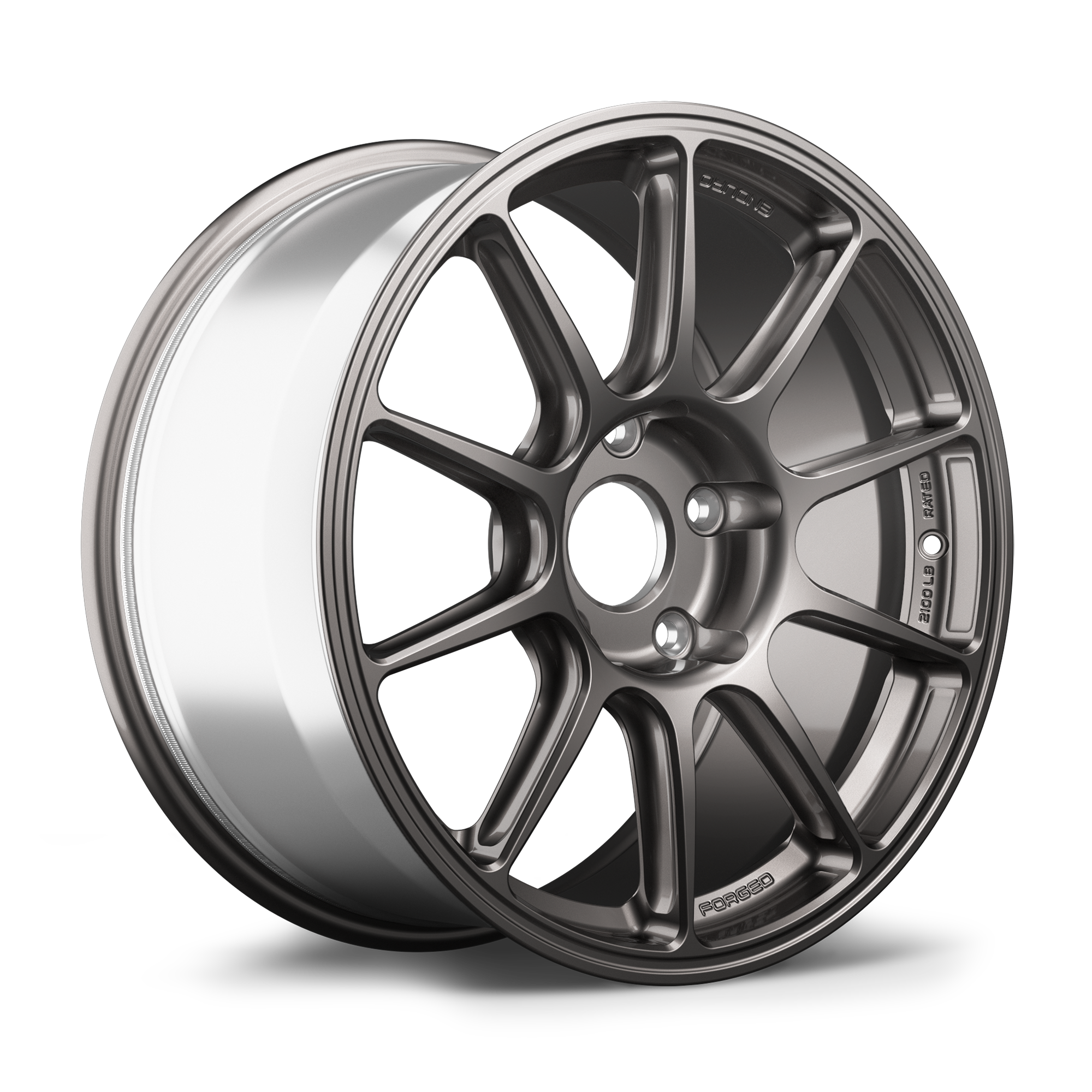 Apex SM-10RE Forged Alloy Wheel 18x9 ET41 5x130 Anthracite 71.6mm CB