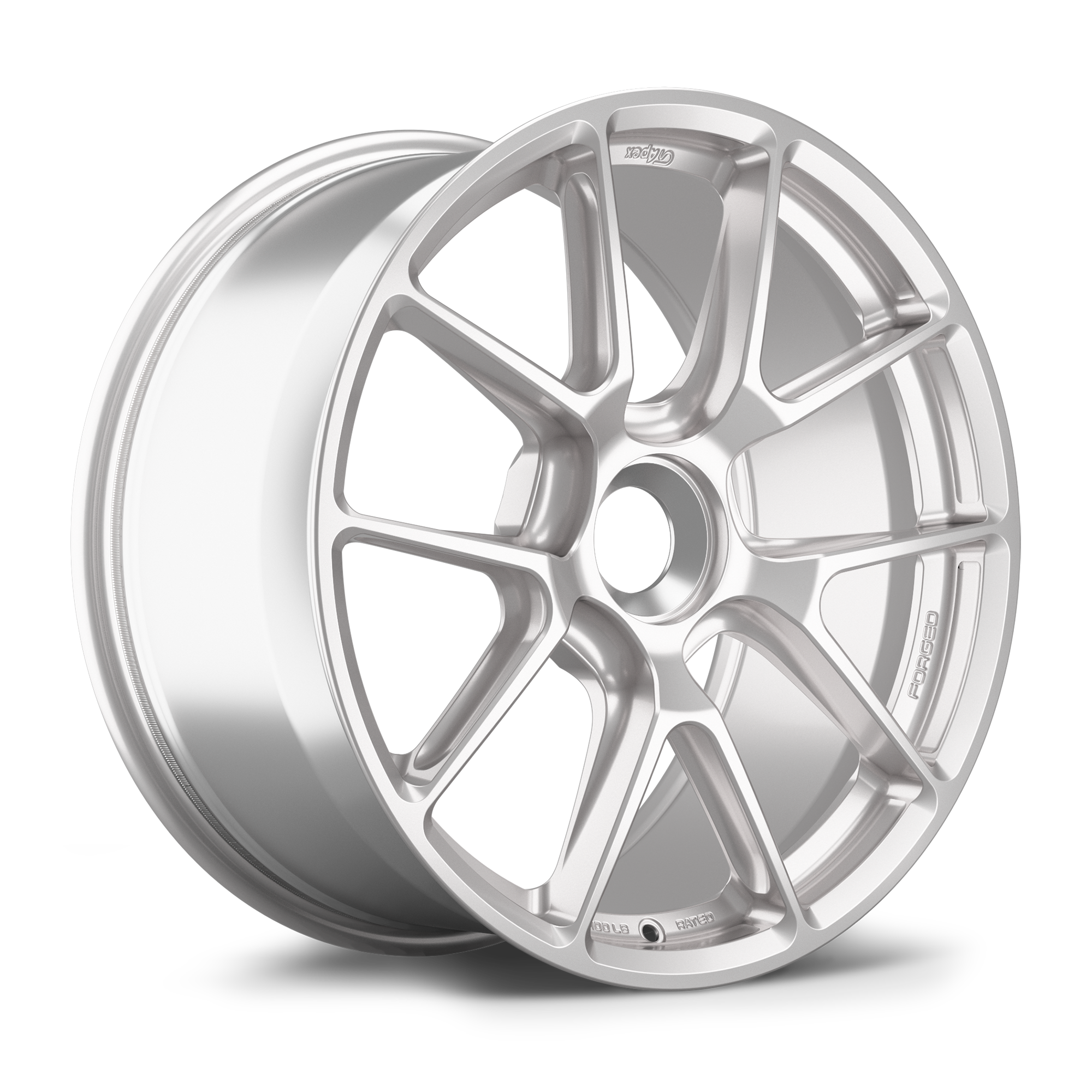 Apex VS-5RE Forged Alloy Wheel 19x9.5 ET50 PSCL Race Silver 101mm CB