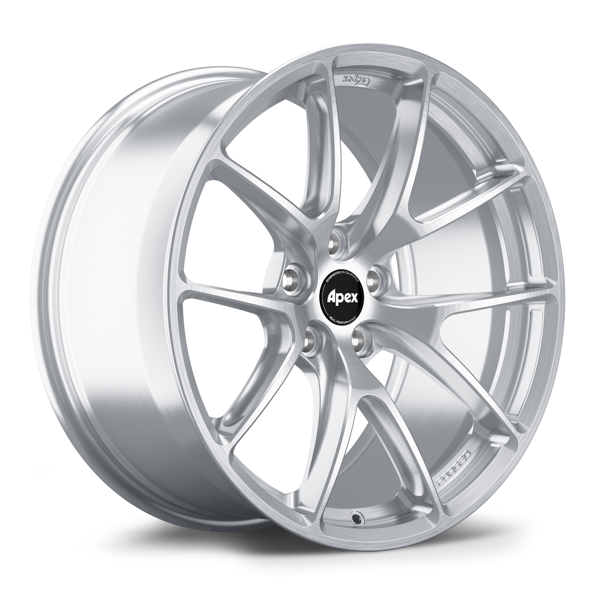 Apex VS-5RX Forged Alloy Wheel 19x9.5 ET33 5x114.3 Brushed Clear 64.1mm CB