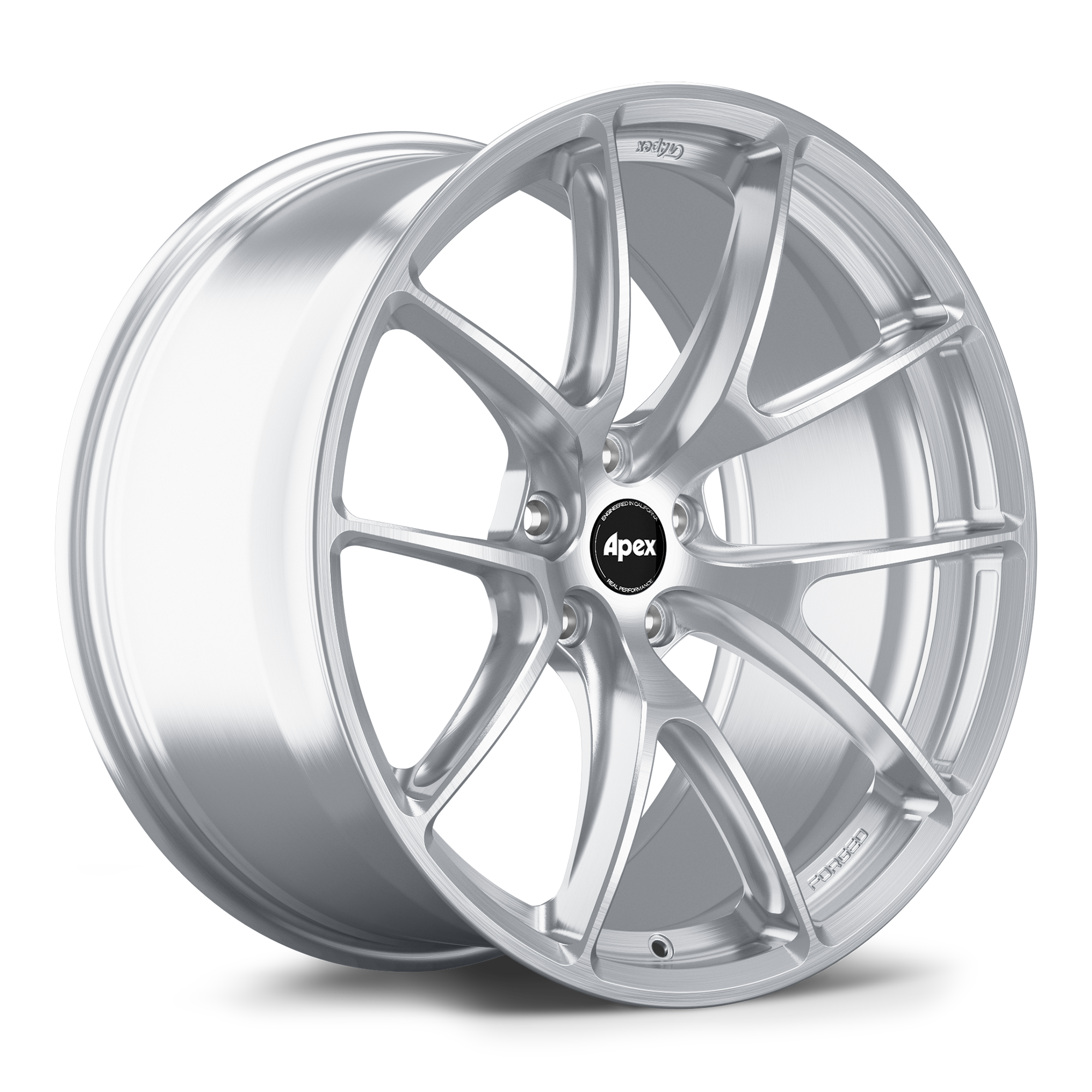 Apex VS-5RX Forged Alloy Wheel 20x9.5 ET22 5x112 Brushed Clear 66.6mm CB