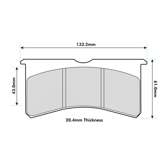 PBS ProRace Brake Pads 8274PR