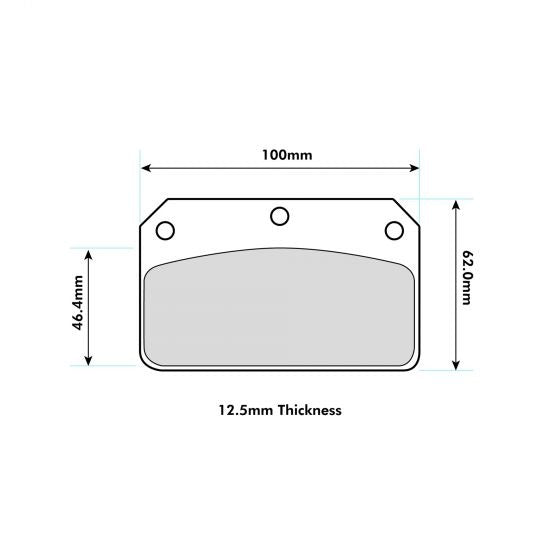 PBS ProRace Brake Pads 8286PR