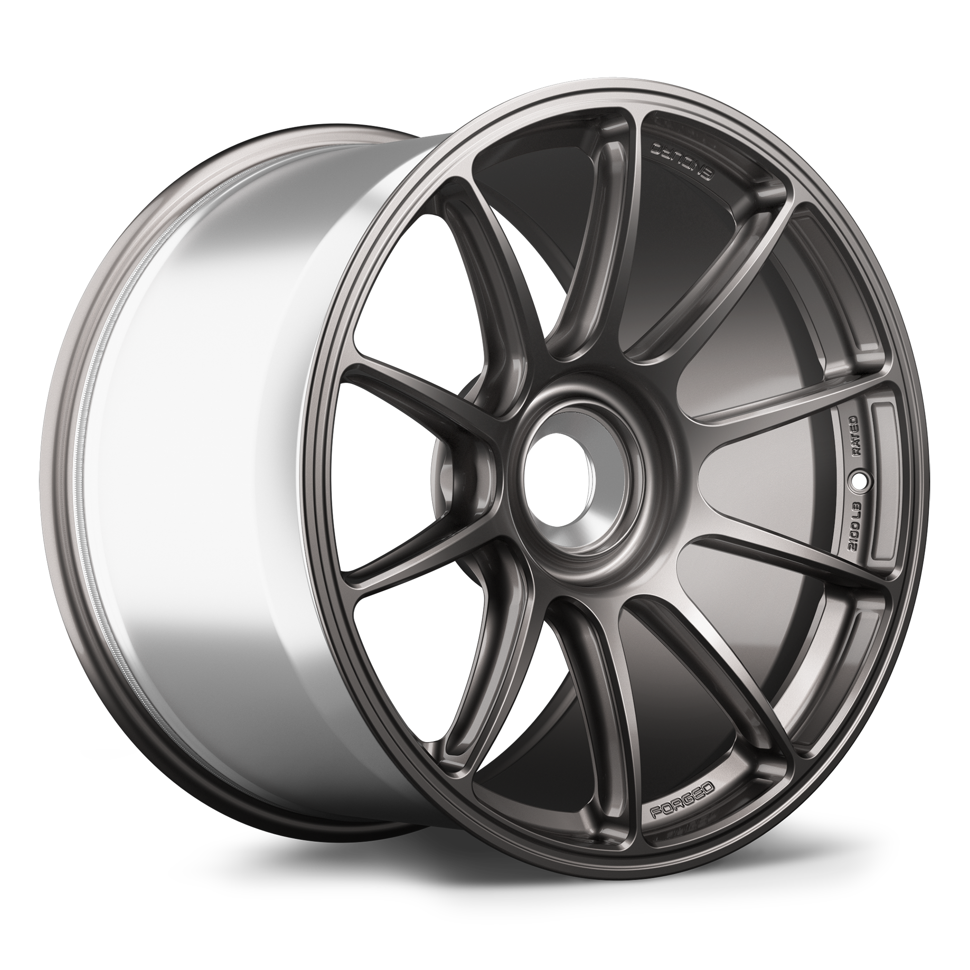 Apex SM-10RE Forged Alloy Wheel 19x12 ET46 PSCL Anthracite 101mm CB