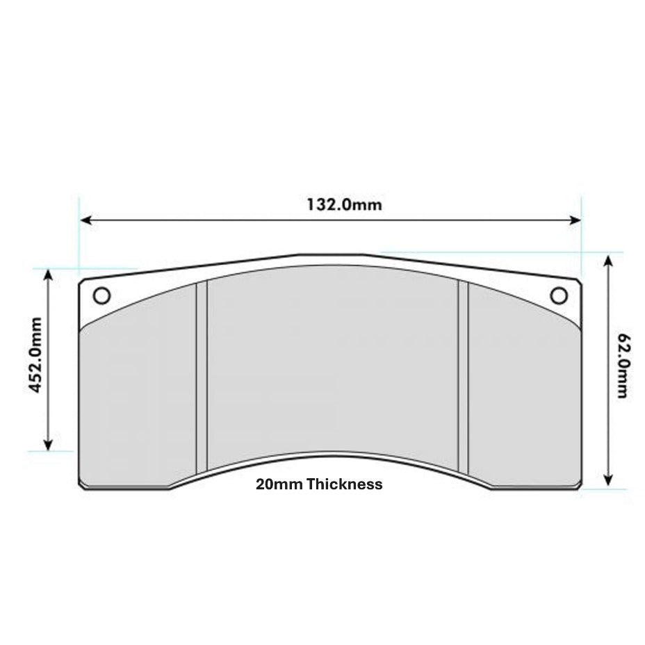 PBS ProComp S1 Brake Pads 8392PC20S1
