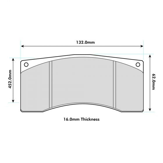 PBS ProTrack Brake Pads 8392PT