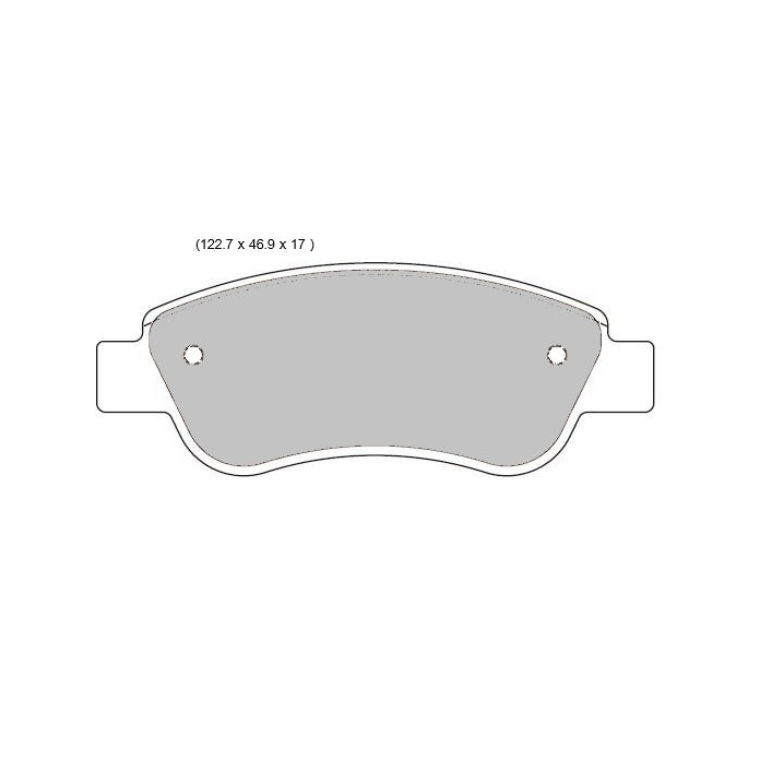 PBS ProRace Brake Pads 8419PR - Front