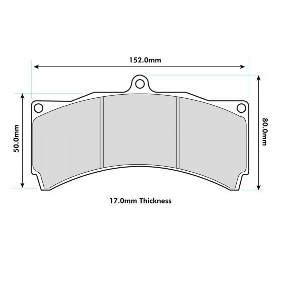 PBS ProComp S1 Brake Pads 8448PCS1