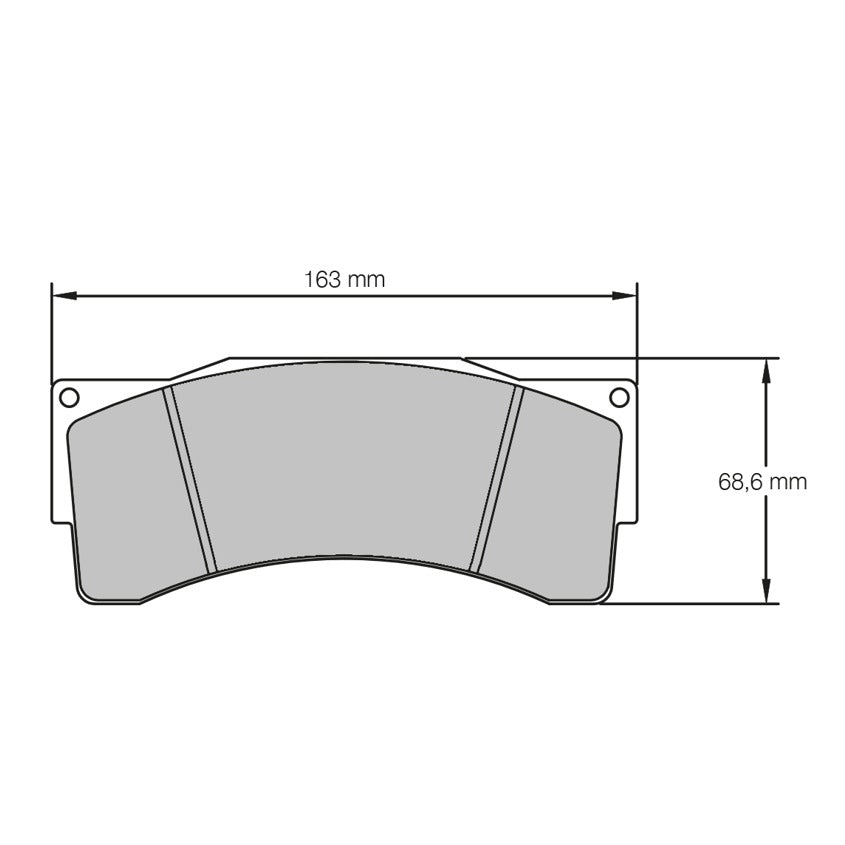 PBS ProComp S1 Brake Pads 8457PCS1