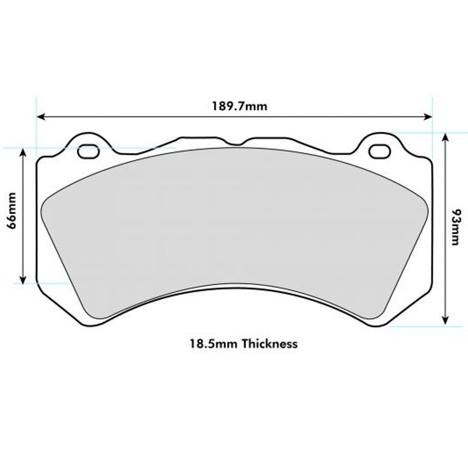 PBS ProTrack Brake Pads 8571PT - Front
