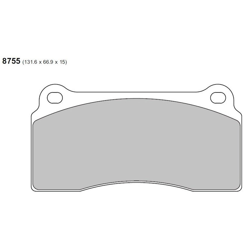 PBS ProRace Brake Pads 8755PR - Front