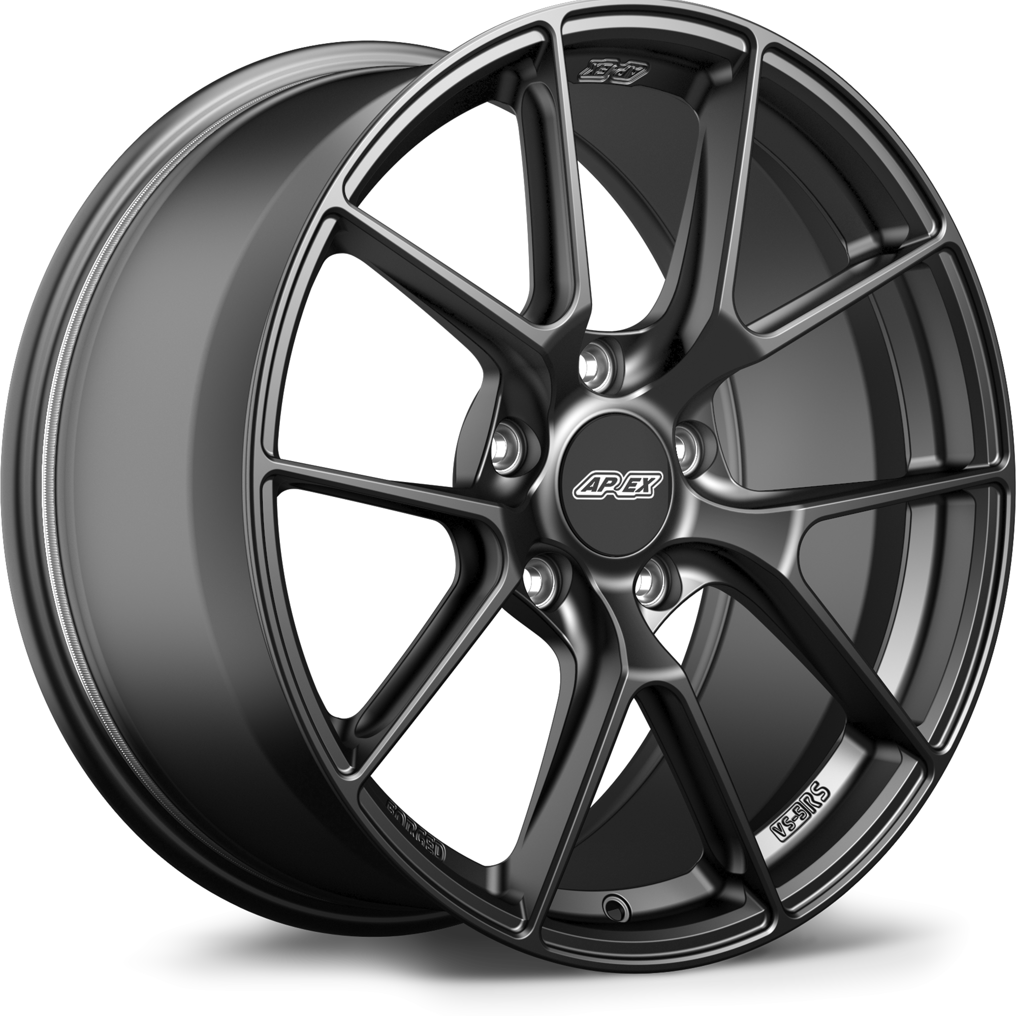 Apex VS-5RS Forged Alloy Wheel 19x9 ET34 5x112 Satin Black 57.1mm CB