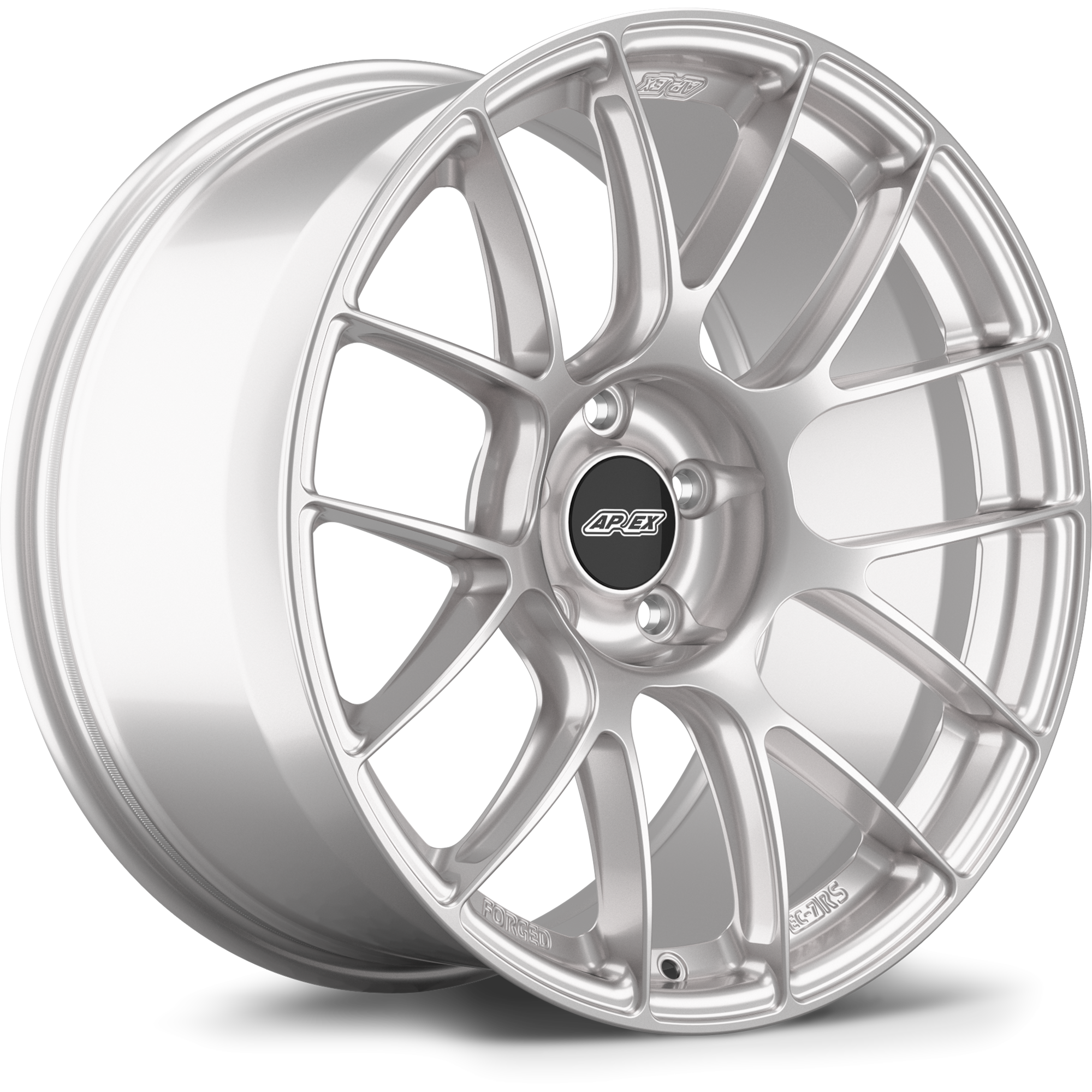 Apex EC-7RS Forged Alloy Wheel 19x12 ET46 5x130 Race Silver 71.6mm CB