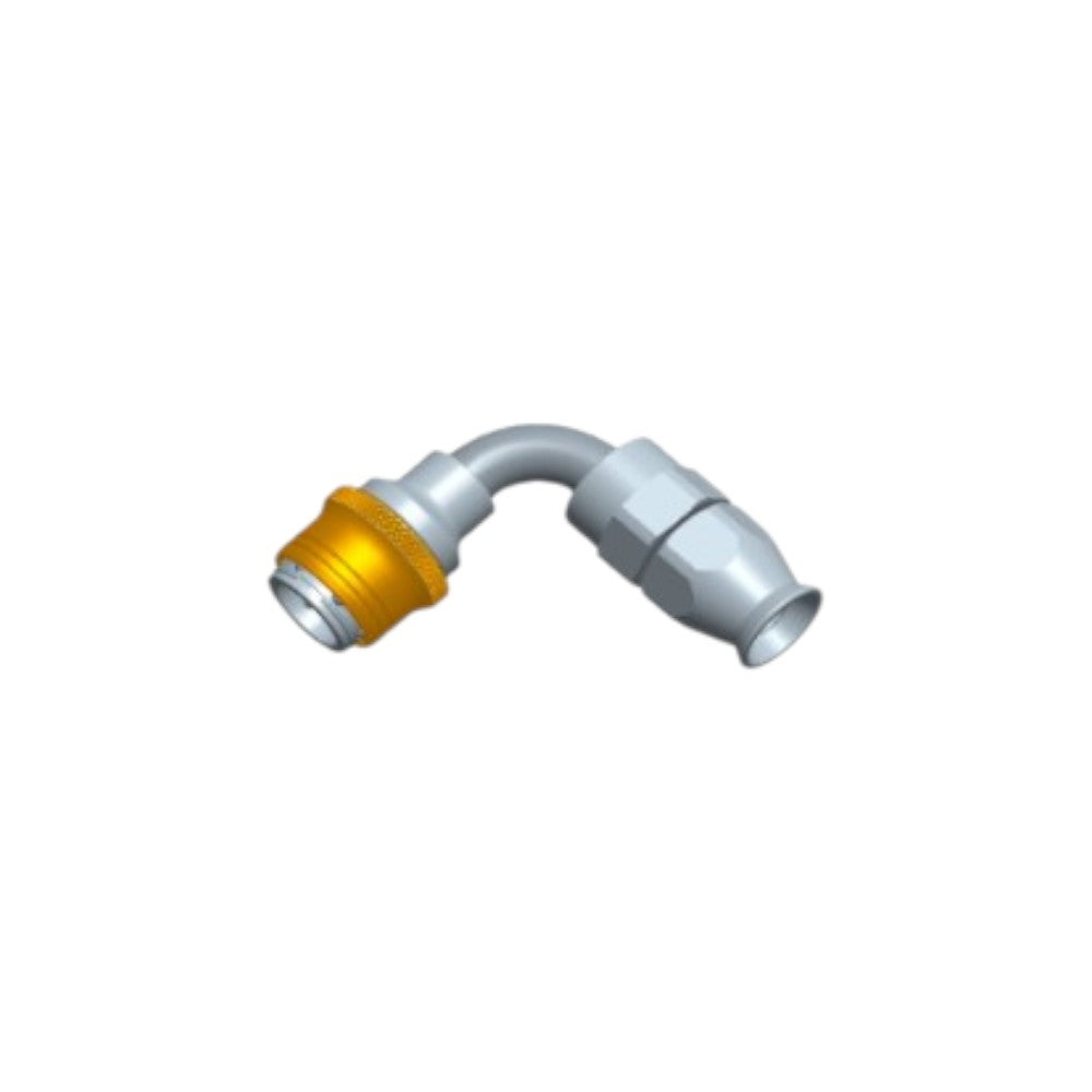 Tegiwa AN6-AN10 Standard and PTFE 0-90 Degree Quick Release Hose Fitting Set Female - ORB Male