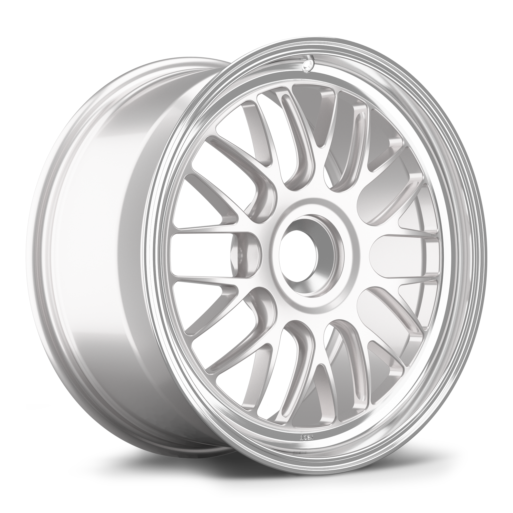 Apex ML-10RT Forged Alloy Wheel 19x9.5 ET48 PSCL Race Silver - Machined Lip 101mm CB