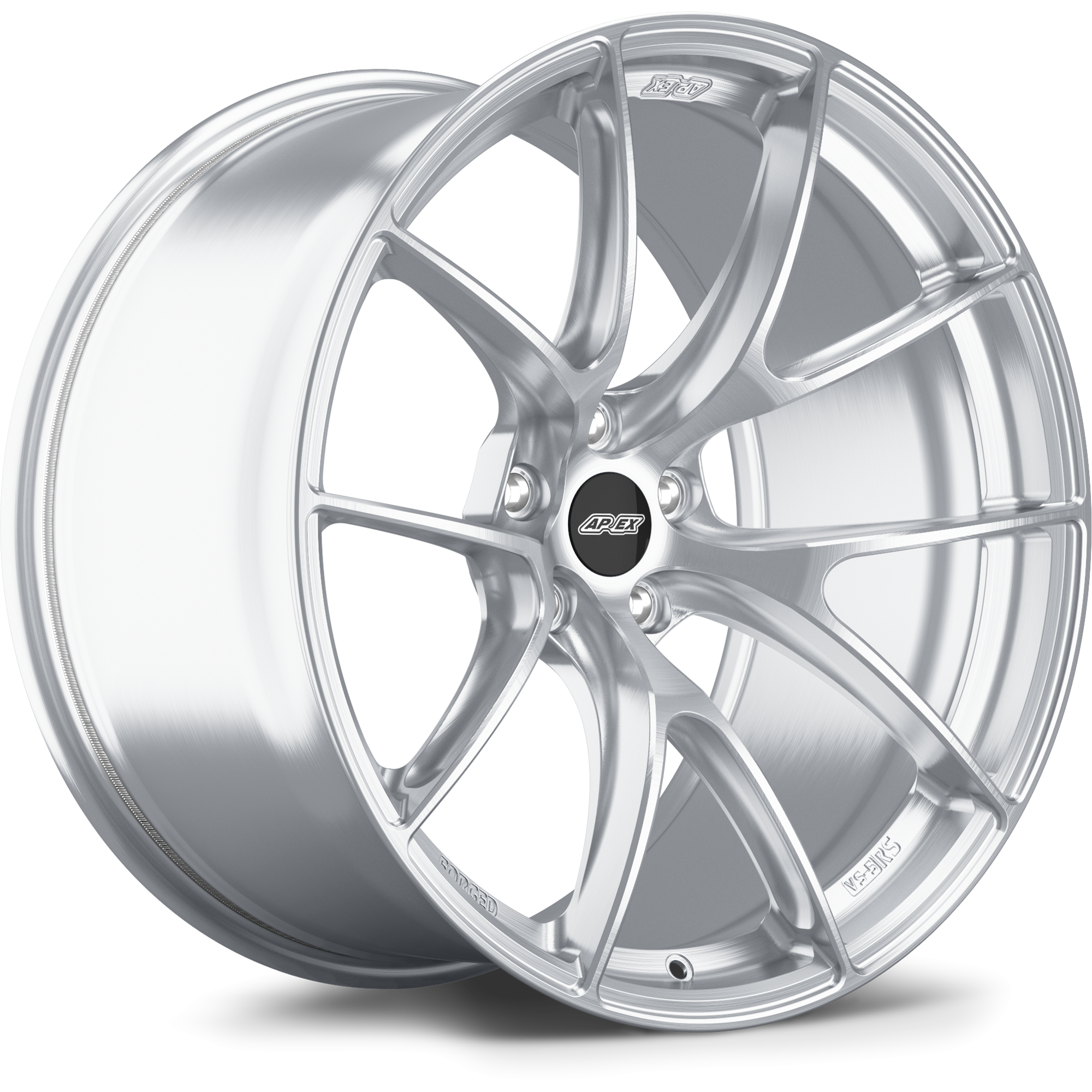 Apex VS-5RS Forged Alloy Wheel 20x11.5 ET32 5x112 Brushed Clear 66.6mm CB