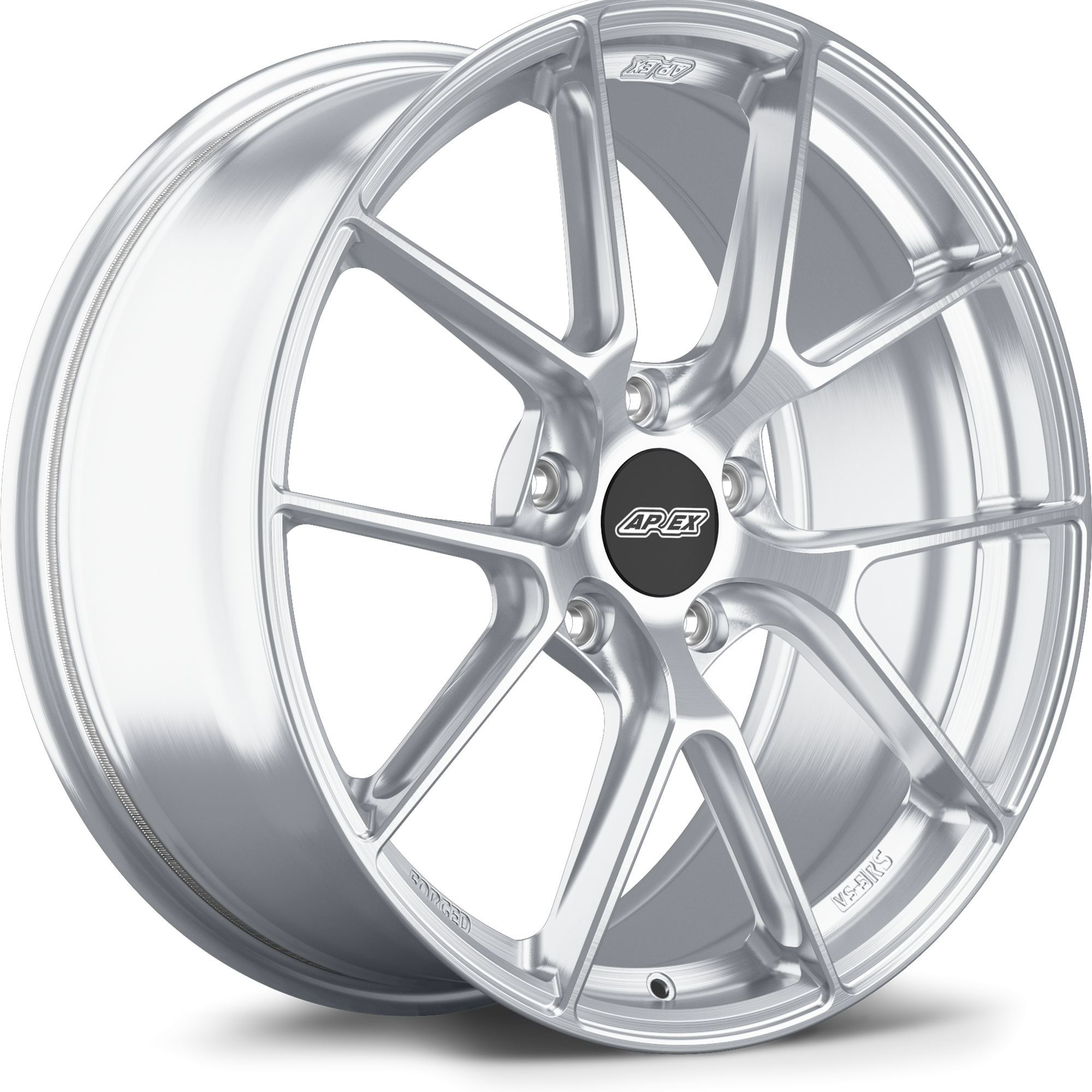 Apex VS-5RS Forged Alloy Wheel 20x9 ET47 PSCL Brushed Clear 101mm CB