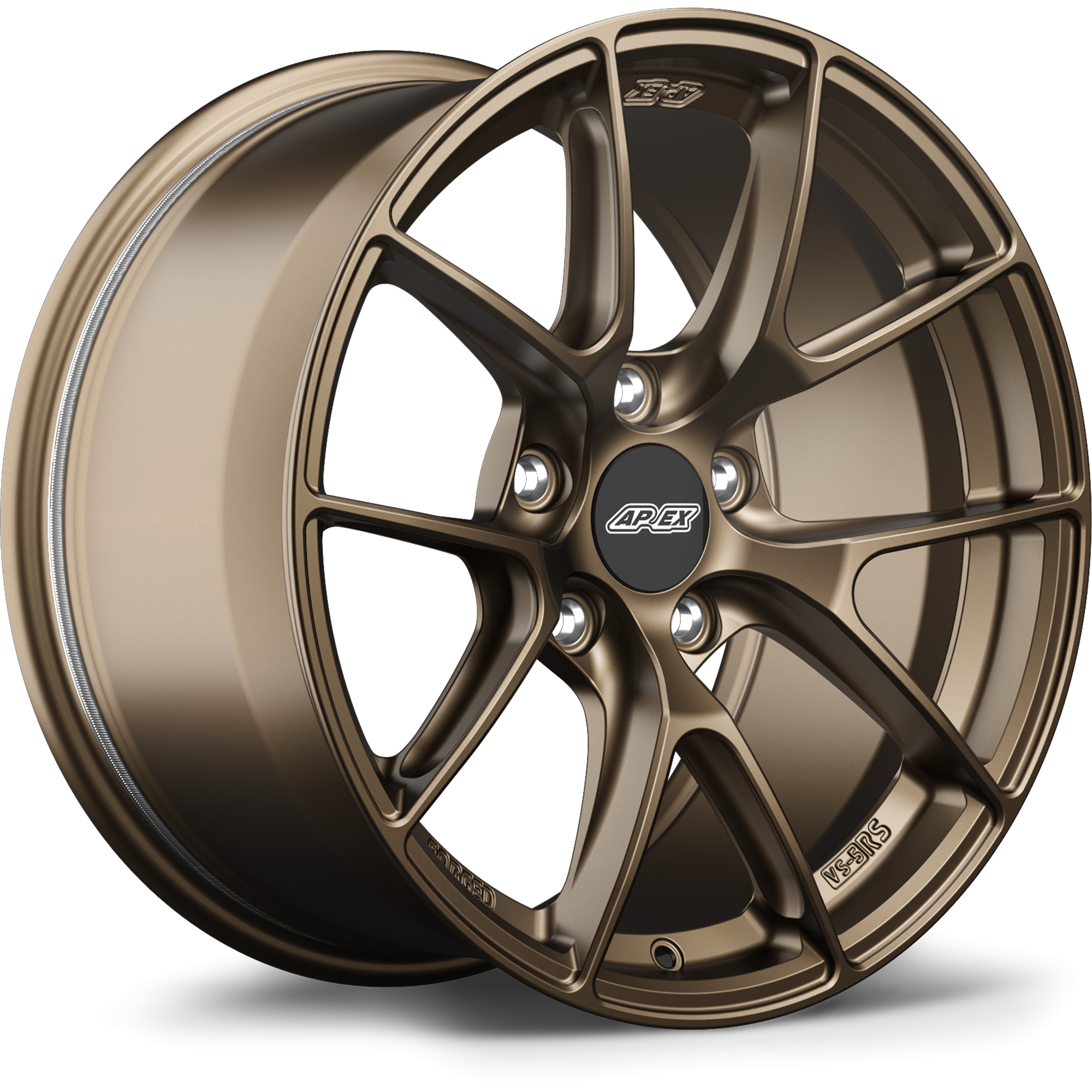 Apex VS-5RS Forged Alloy Wheel 17x9.5 ET51 5x114.3 Satin Bronze 70.1mm CB