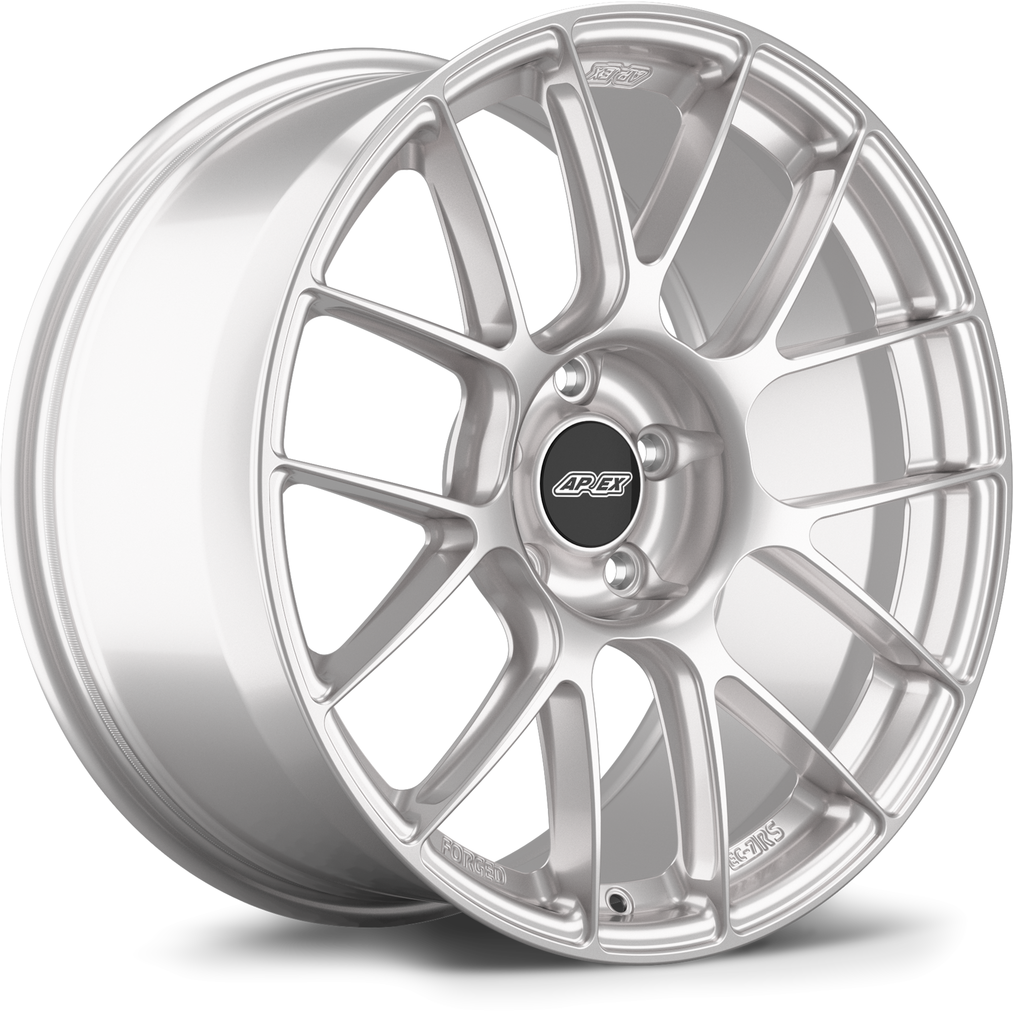 Apex EC-7RS Forged Alloy Wheel 19x11.5 ET72 5x130 Race Silver 71.6mm CB