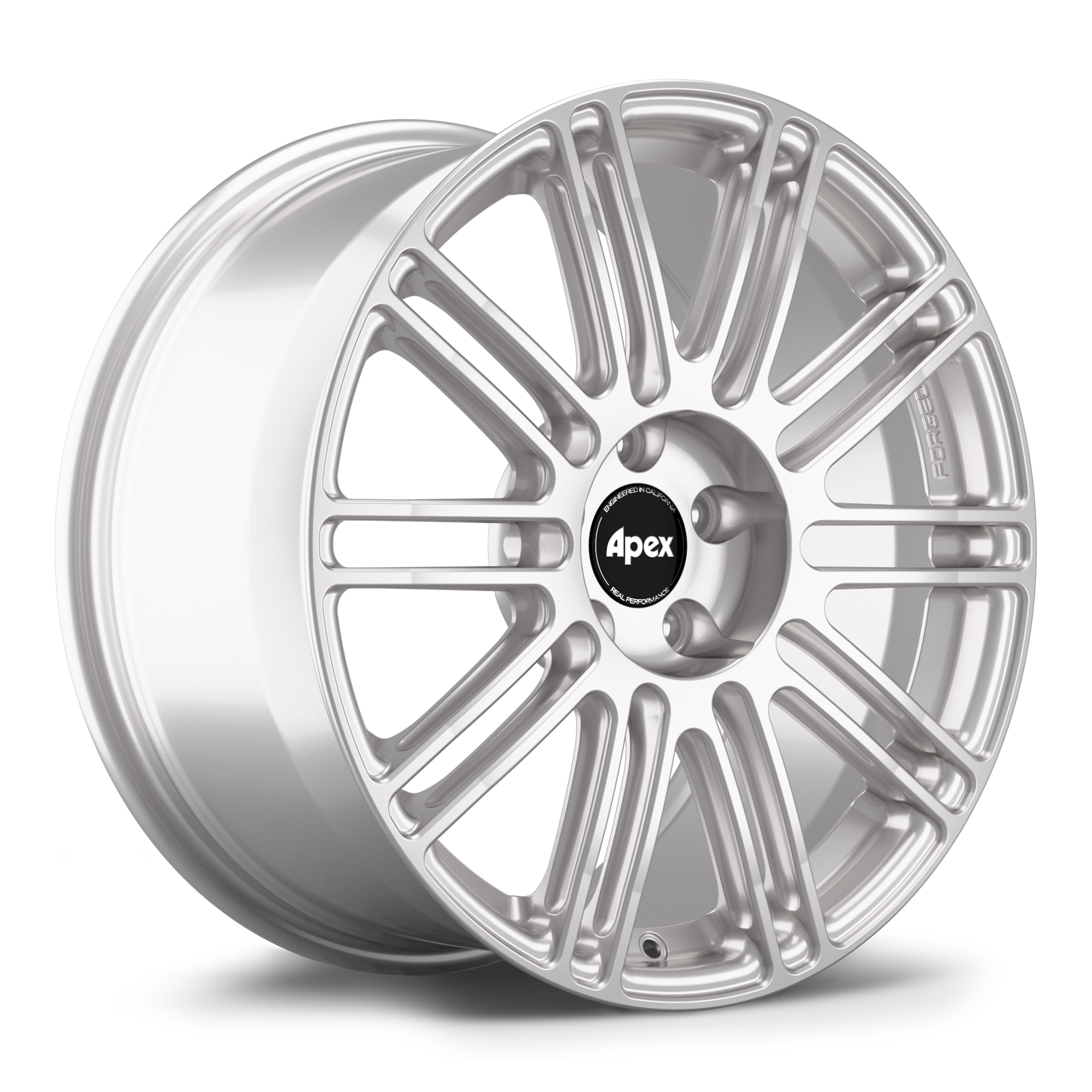 Apex TC-10RT Forged Alloy Wheel 18x8.5 ET43 5x112 Race Silver 57.1mm CB