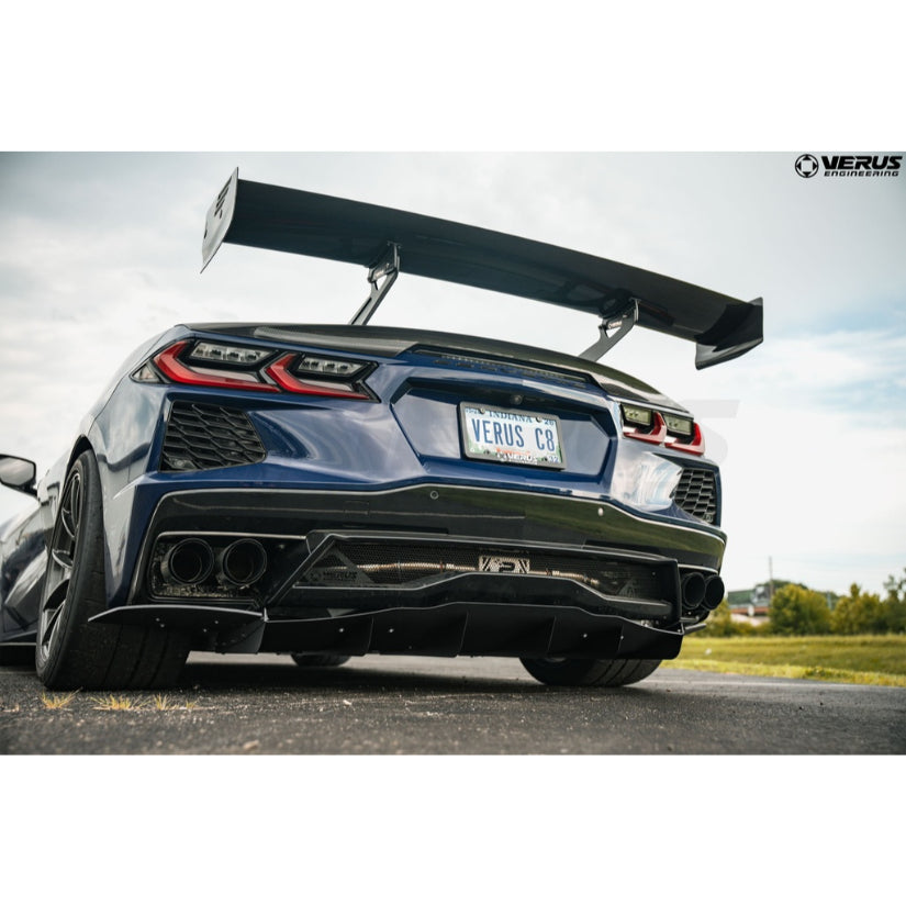 Verus Rear Diffuser Corvette Stingray C8