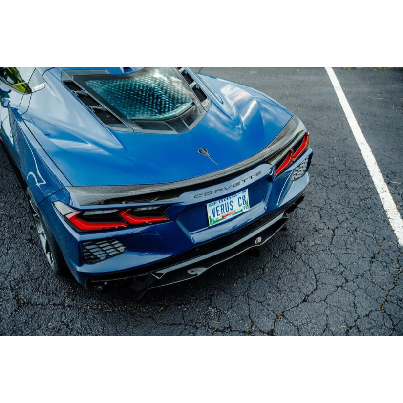 Verus Carbon Ducktail Rear Spoiler Corvette Stingray C8