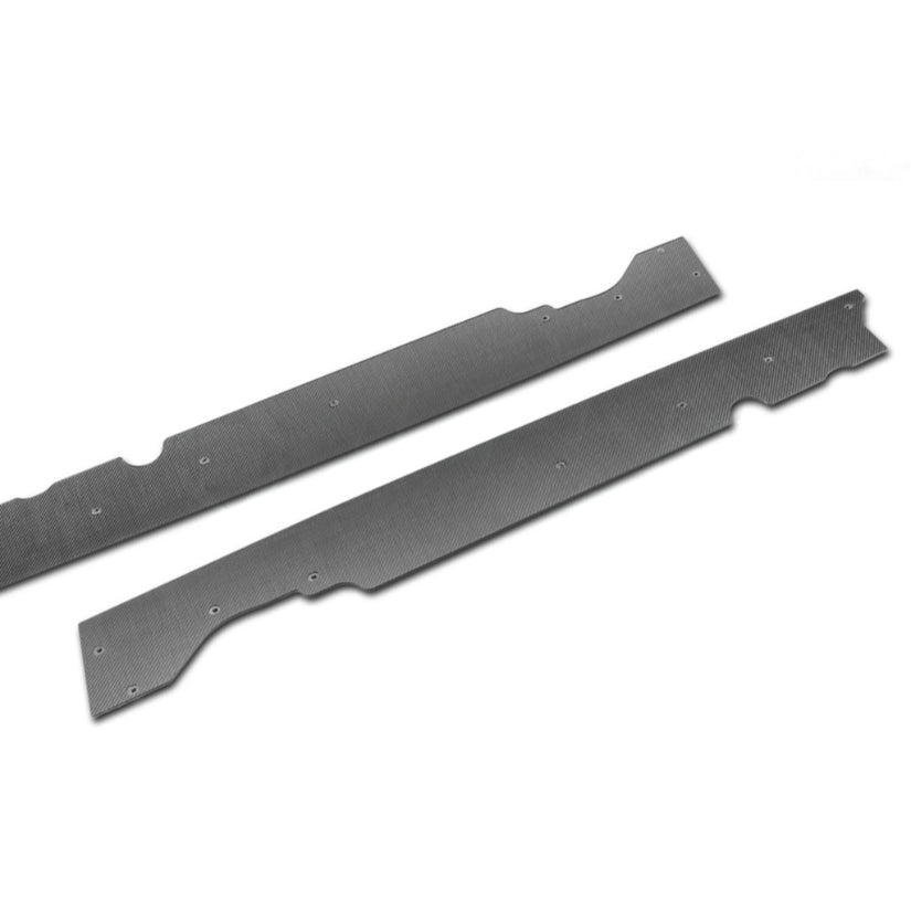 Verus Carbon Polyweave Side Splitter Kit Corvette Stingray C8