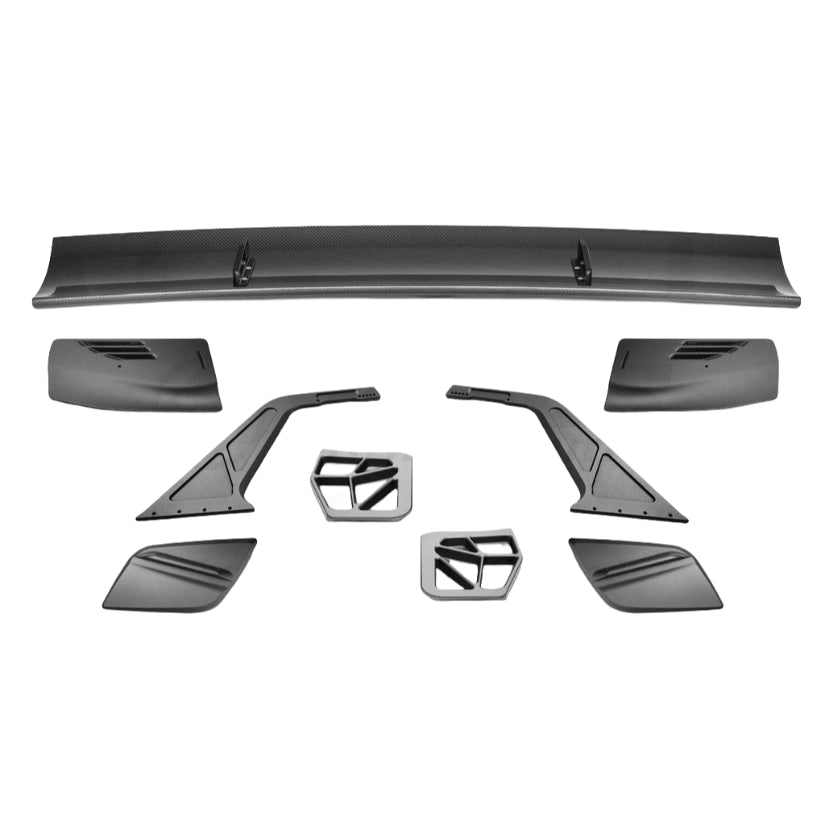 Verus UCW Swan Neck Rear Wing Kit Corvette Stingray C8