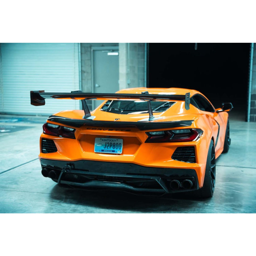 Verus UCW Swan Neck Rear Wing Kit Corvette Stingray C8