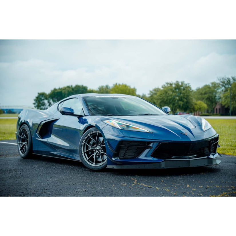 Verus Front Splitter Kit Carbon Air Dam Corvette Stingray C8