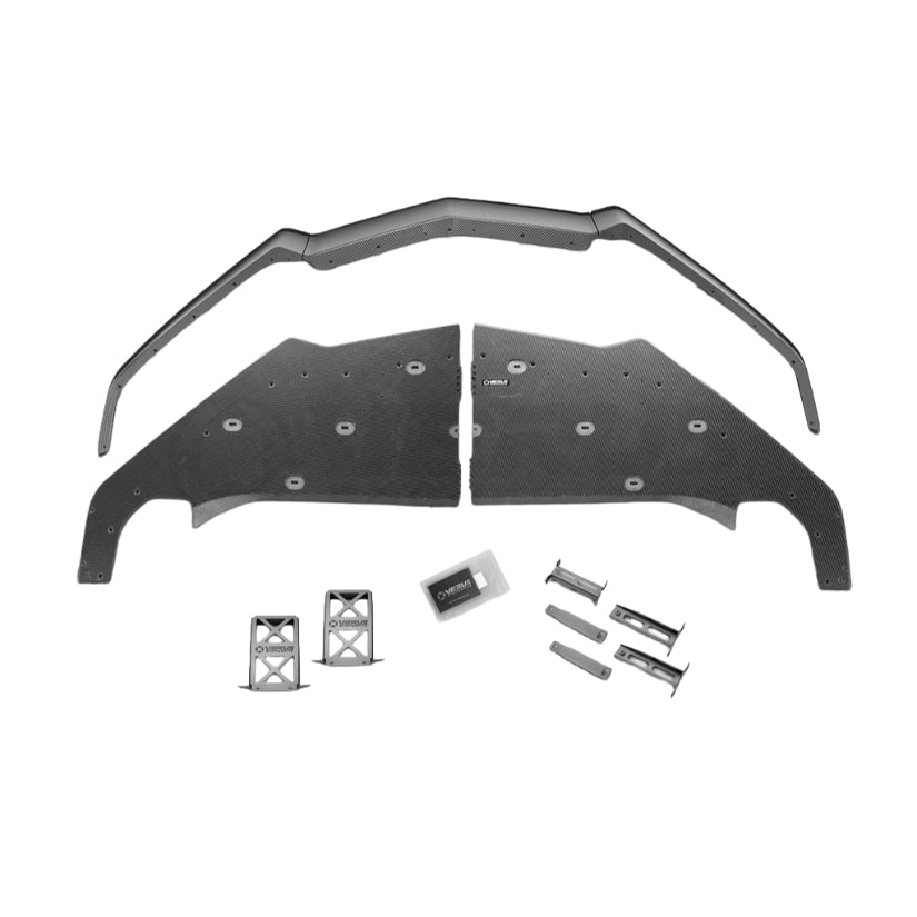 Verus Front Splitter Kit Carbon Air Dam Corvette Stingray C8