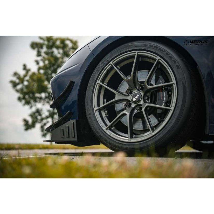 Verus Front Splitter Endplates Corvette Stingray C8