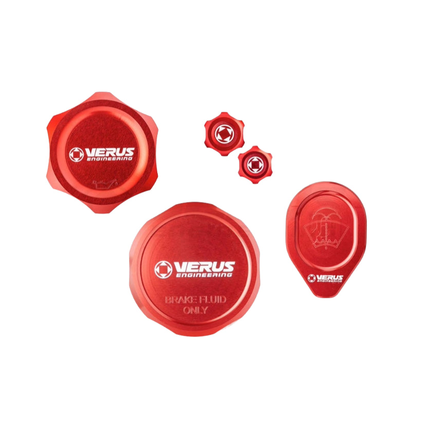 Verus Anodized Engine Bay Cap Kit Honda Civic Type R FL5