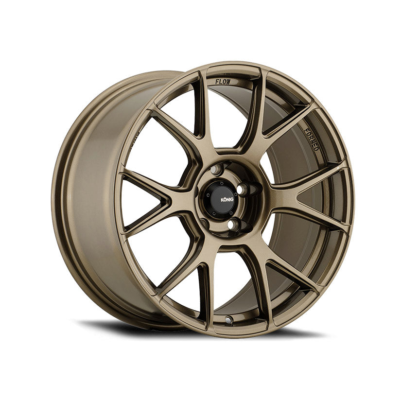 Konig Ampliform Alloy Wheel 17x9 ET40 5x114.3 Gloss Bronze 73.1mm CB
