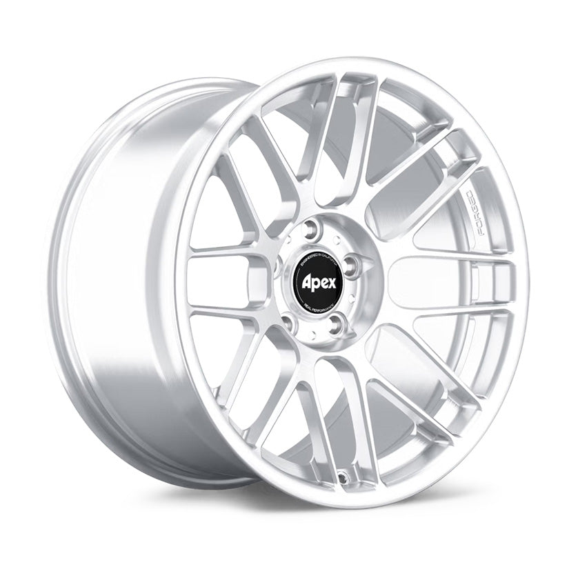 Apex ARC-8RT Forged Alloy Wheel 18x11 ET44 5x120 Brushed Clear 72.56mm CB