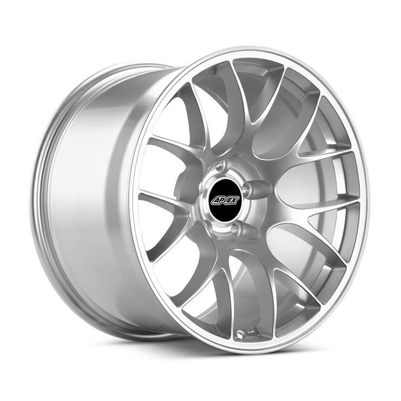 Apex EC-7 Alloy Wheel 18x9.5 ET35 5x120 Race Silver 72.56mm CB