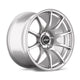 Apex SM-10 Alloy Wheel 18x10 ET25 5x120 Race Silver 72.56mm CB