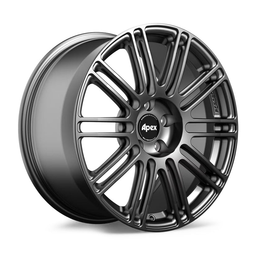 Apex TC-10RT Forged Alloy Wheel 18x9 ET42 5x112 Satin Black 57.1mm CB