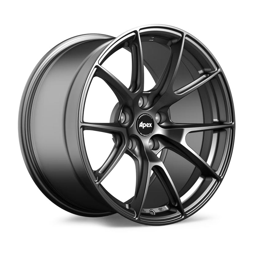 Apex VS-5 Alloy Wheel 19x9.5 ET22 5x120 Satin Black 72.56mm CB