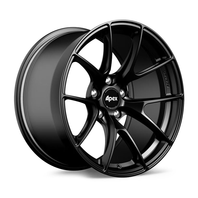 Apex VS-5RS Forged Alloy Wheel 18x9 ET42 5x100 Satin Black 56.1mm CB