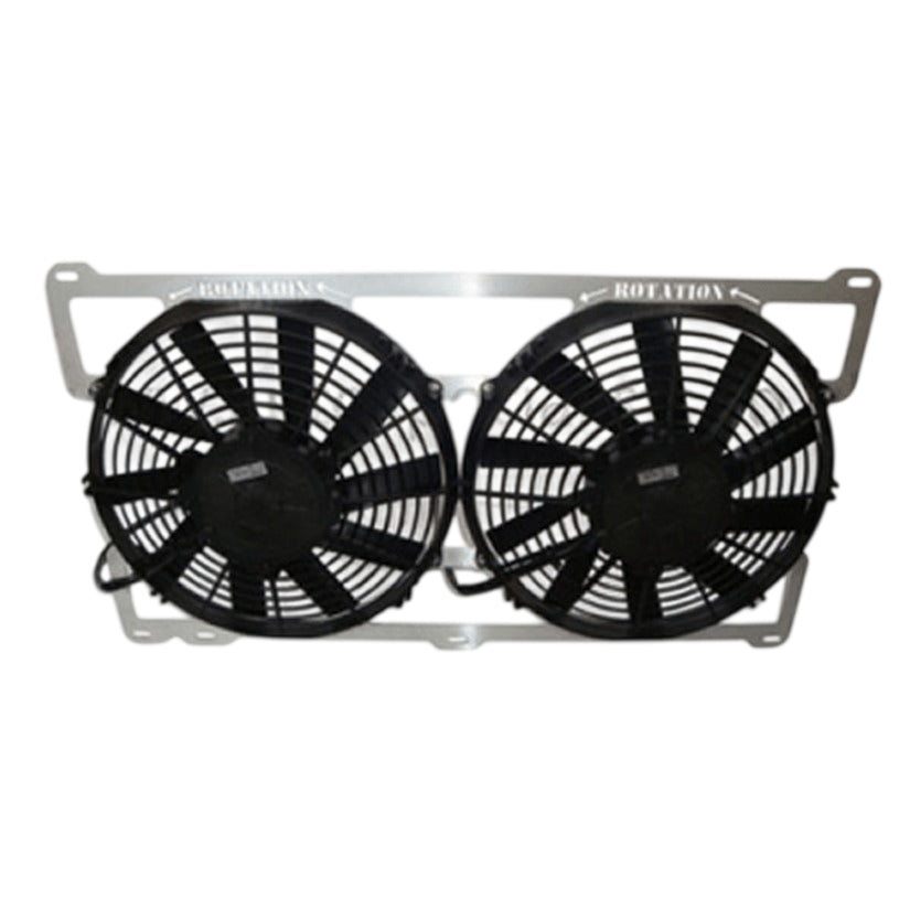 Airtec Motorsport Twin 11-inch Slim Line Fan Package Ford Cosworth