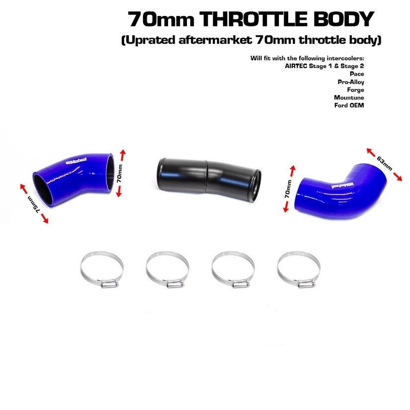 Airtec Motorsport 70mm Cold Side Boost Pipe Ford Focus RS Mk2