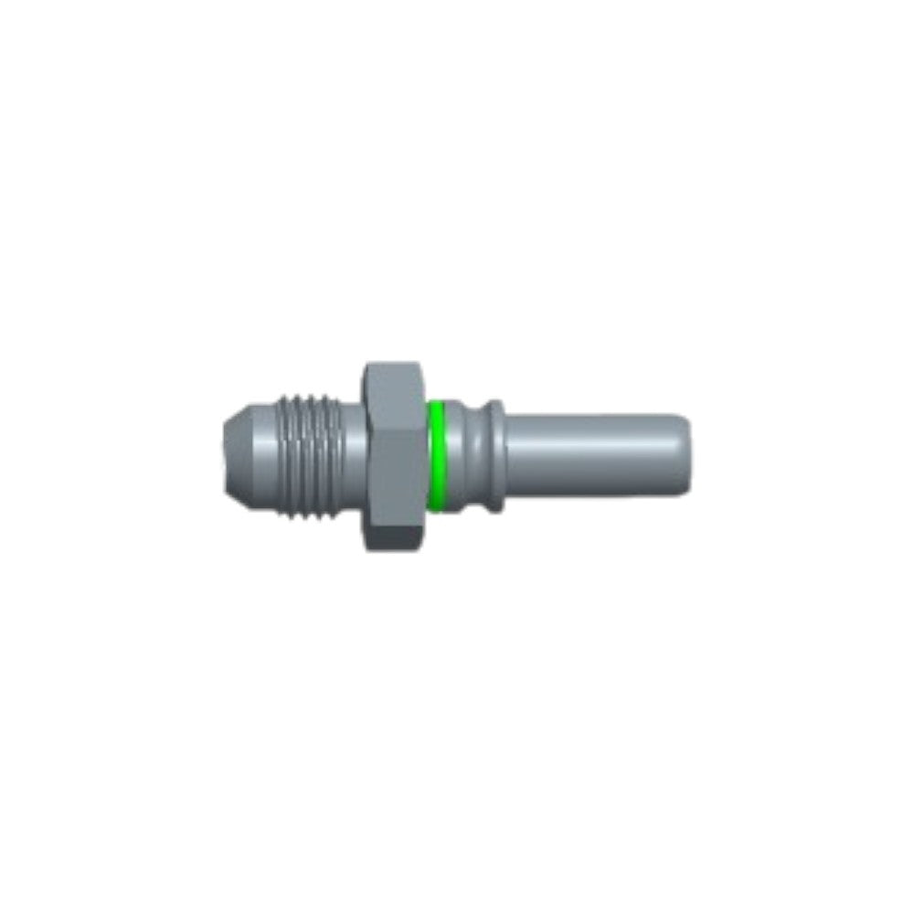 Tegiwa AN6-AN10 Standard and PTFE 0-90 Degree Quick Release Hose Fitting Set Female - AN Male