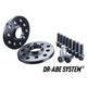H&R TRAK+ Wheel Spacers Pair 8mm Black 5x112 57.1mm CB